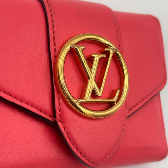 Louis Vuitton Pont 9 Leather Compact Wallet ✨ - Picture 3 of 5